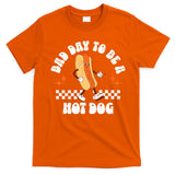Checkered Bad Day To Be A Hot Dog 4th Of July T-Shirt