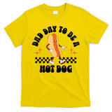 Checkered Bad Day To Be A Hot Dog 4th Of July T-Shirt