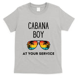 Cabana Boy Funny Summer Pool Party Bartender Bartending T-Shirt