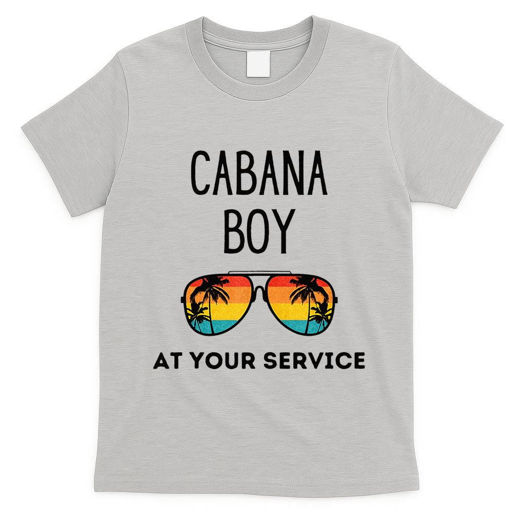 Cabana Boy Funny Summer Pool Party Bartender Bartending T-Shirt