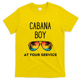 Cabana Boy Funny Summer Pool Party Bartender Bartending T-Shirt