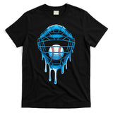 Cool Baseball Respect The Drip Melted Ice Cream Baseball T-Shirt