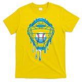 Cool Baseball Respect The Drip Melted Ice Cream Baseball T-Shirt