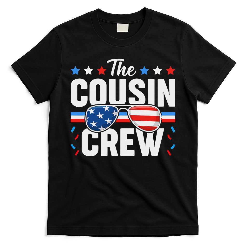 Cousin Crew 4th Of July Patriotic American Family Matching T-Shirt