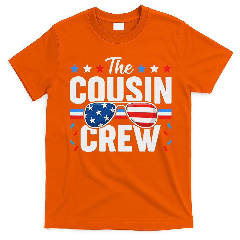 Cousin Crew 4th Of July Patriotic American Family Matching T-Shirt