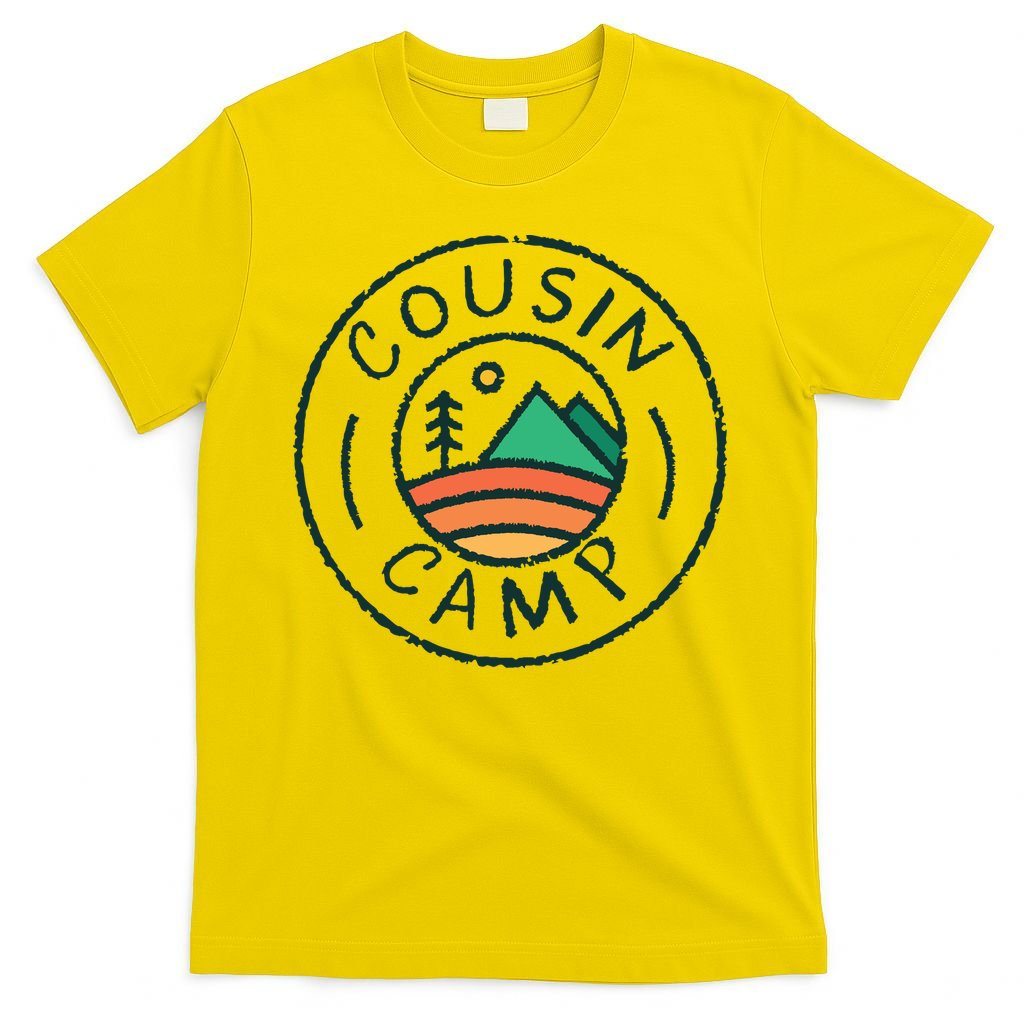 Cousin Camp Friends Summer Travel Family Camping Vacation T-Shirt
