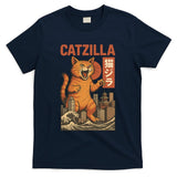 Catzilla Cat Japanese Art Funny Cat T-Shirt