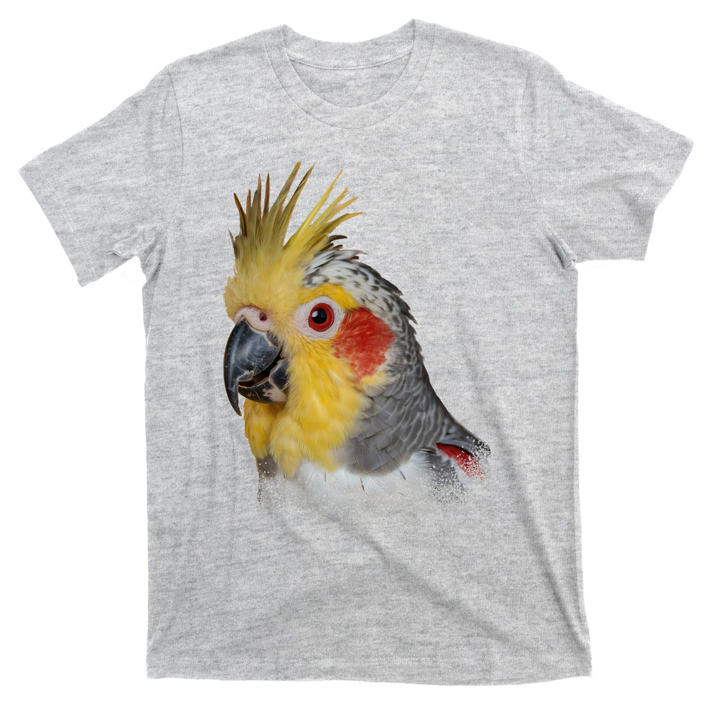 Captivating Cockatiel Portrait T-Shirt