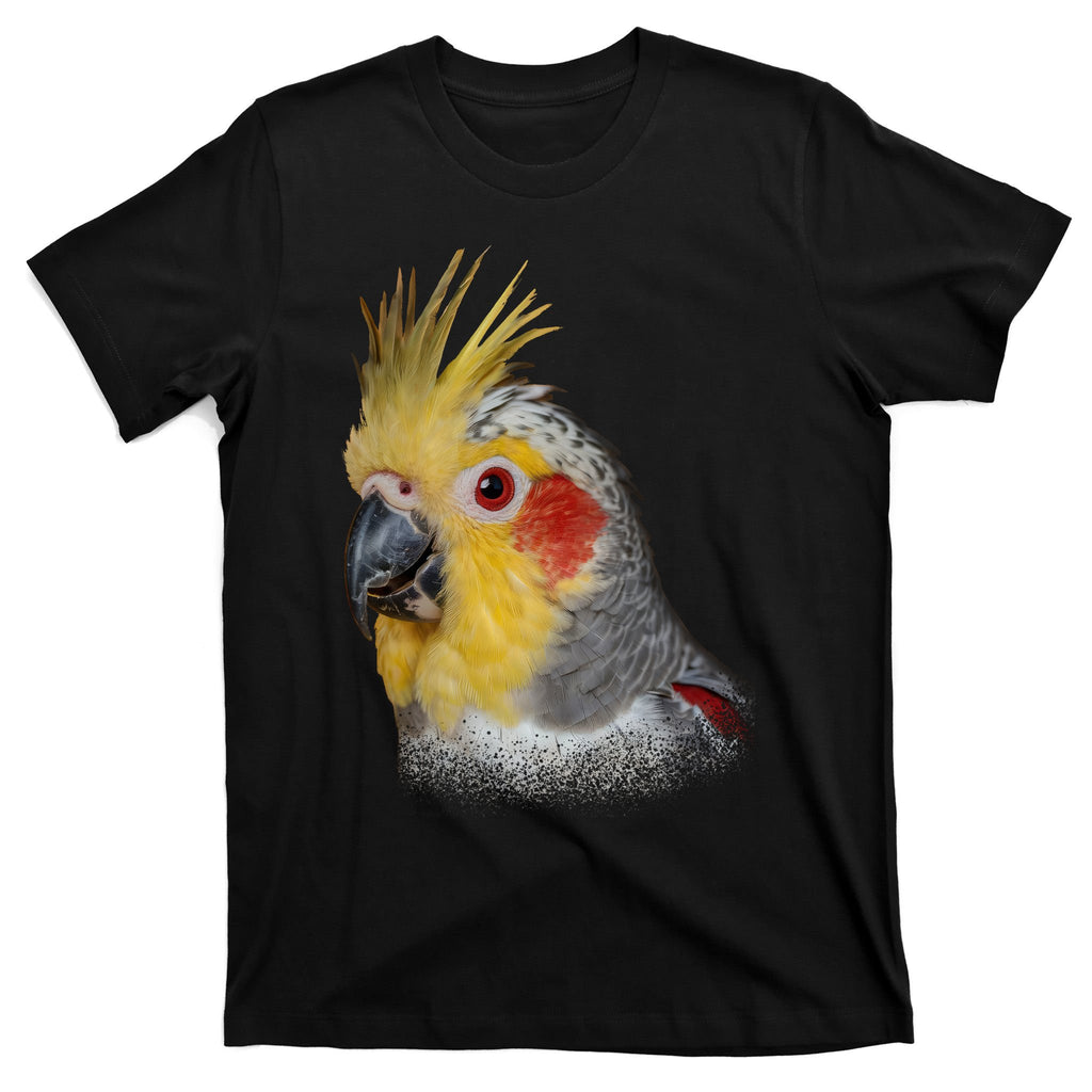 Captivating Cockatiel Portrait T-Shirt