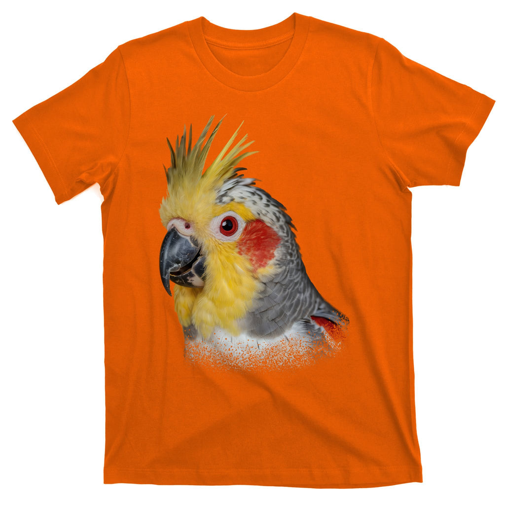 Captivating Cockatiel Portrait T-Shirt