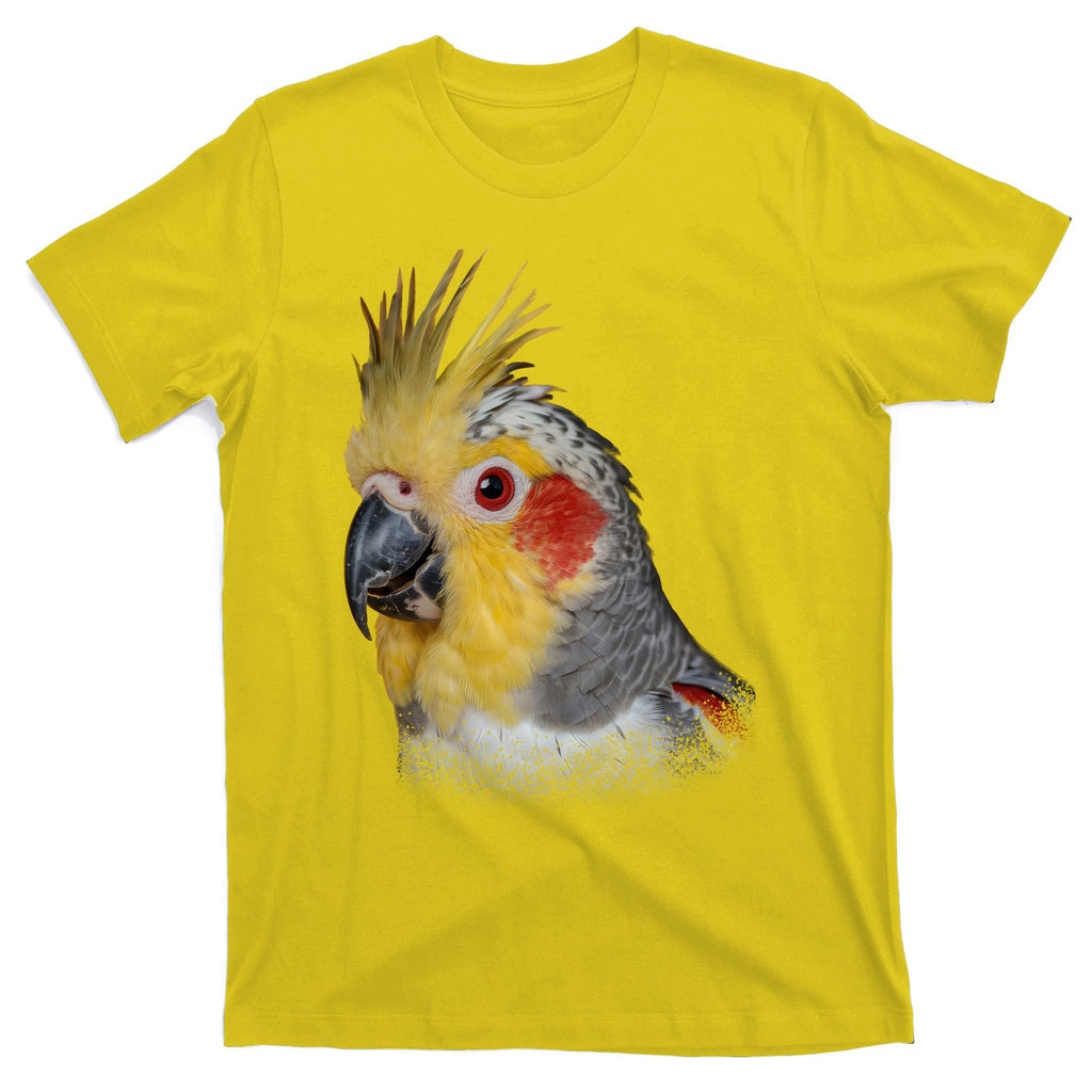 Captivating Cockatiel Portrait T-Shirt