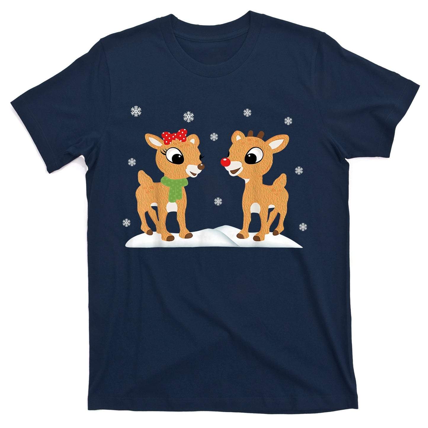 Cute Christmas Reindeers T-Shirt
