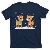 Cute Christmas Reindeers T-Shirt