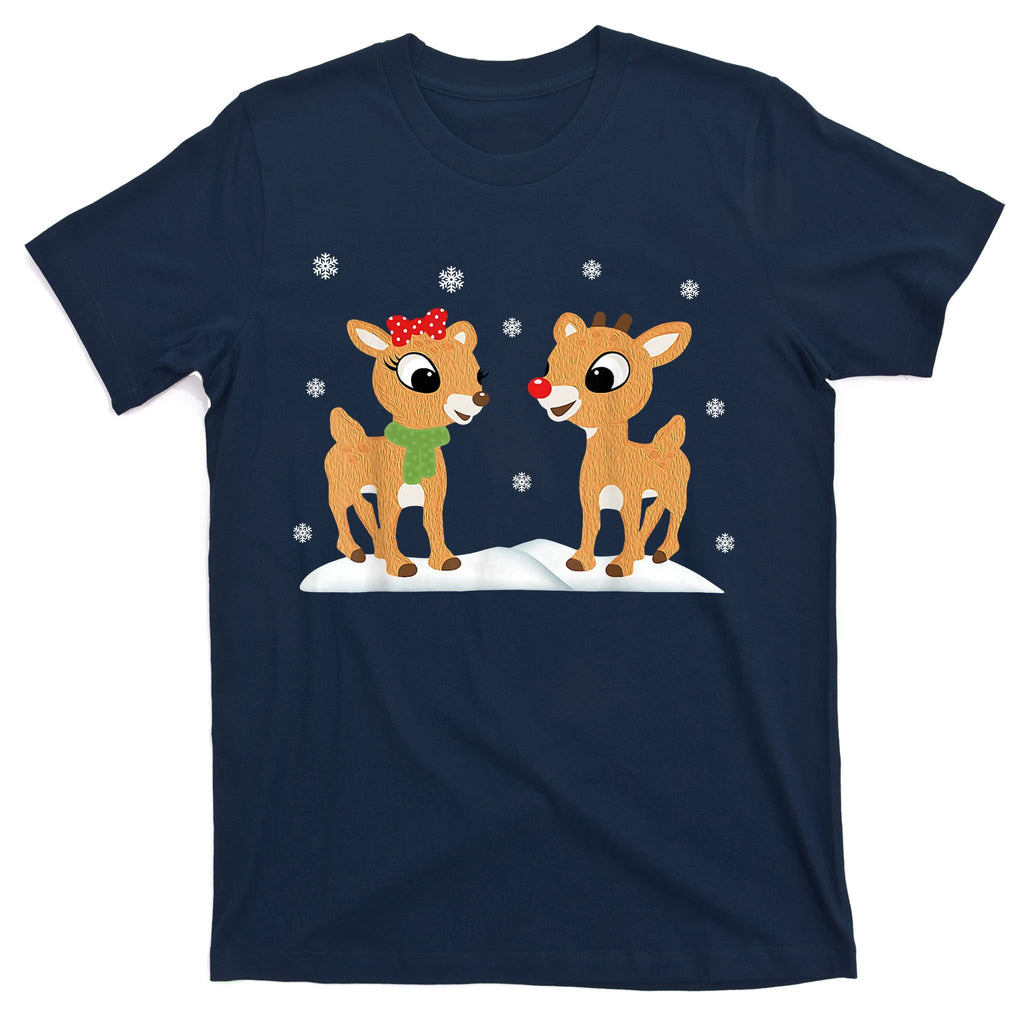 Cute Christmas Reindeers T-Shirt