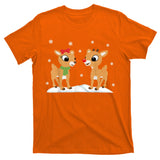 Cute Christmas Reindeers T-Shirt