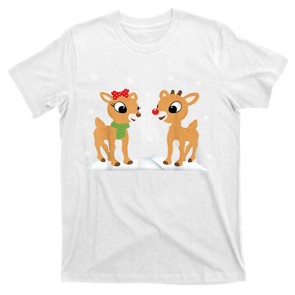 Cute Christmas Reindeers T-Shirt