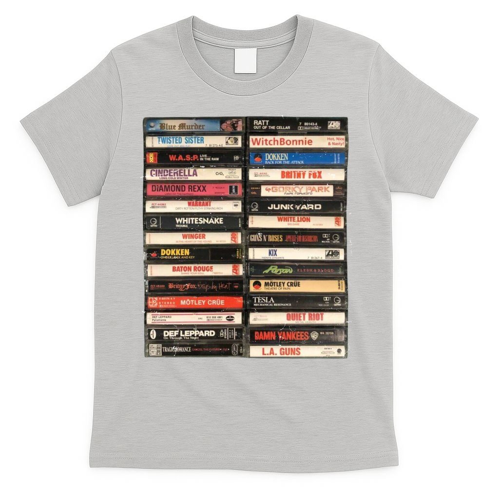 Classic Cassette Tape 1970s 1980s 1990s T-Shirt