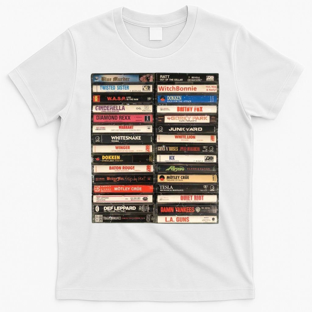 Classic Cassette Tape 1970s 1980s 1990s T-Shirt