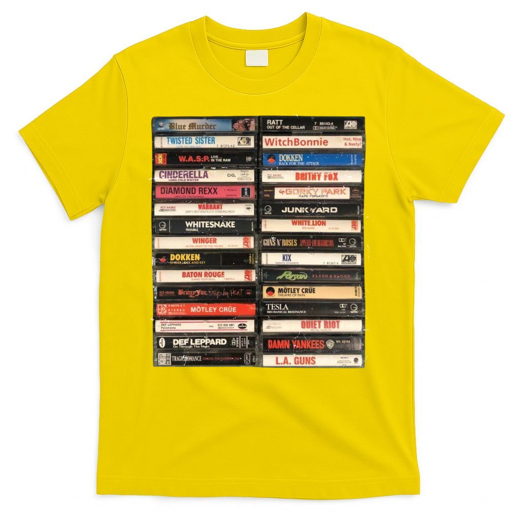 Classic Cassette Tape 1970s 1980s 1990s T-Shirt