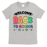 Cute Colorful Welcome Back To School T-Shirt