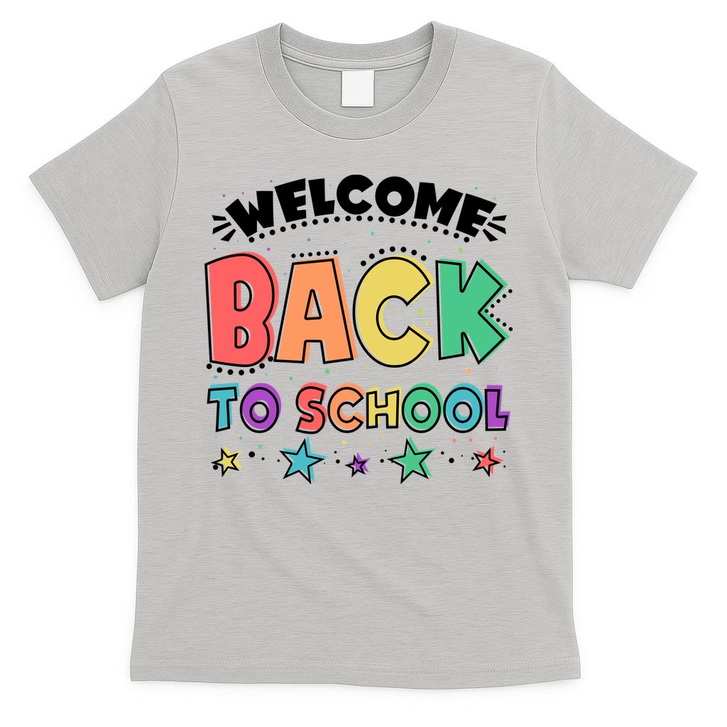 Cute Colorful Welcome Back To School T-Shirt