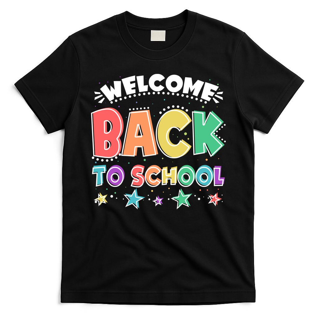 Cute Colorful Welcome Back To School T-Shirt