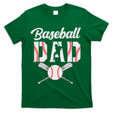 Baseball Dad Gifts Baseball Sport Lovers For Father's Day T-Shirt