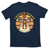 Chicken Daddy American Flag Funny T-Shirt