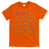 Cool Dinosaur Alphabet Back To School T-Shirt