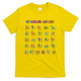 Cool Dinosaur Alphabet Back To School T-Shirt