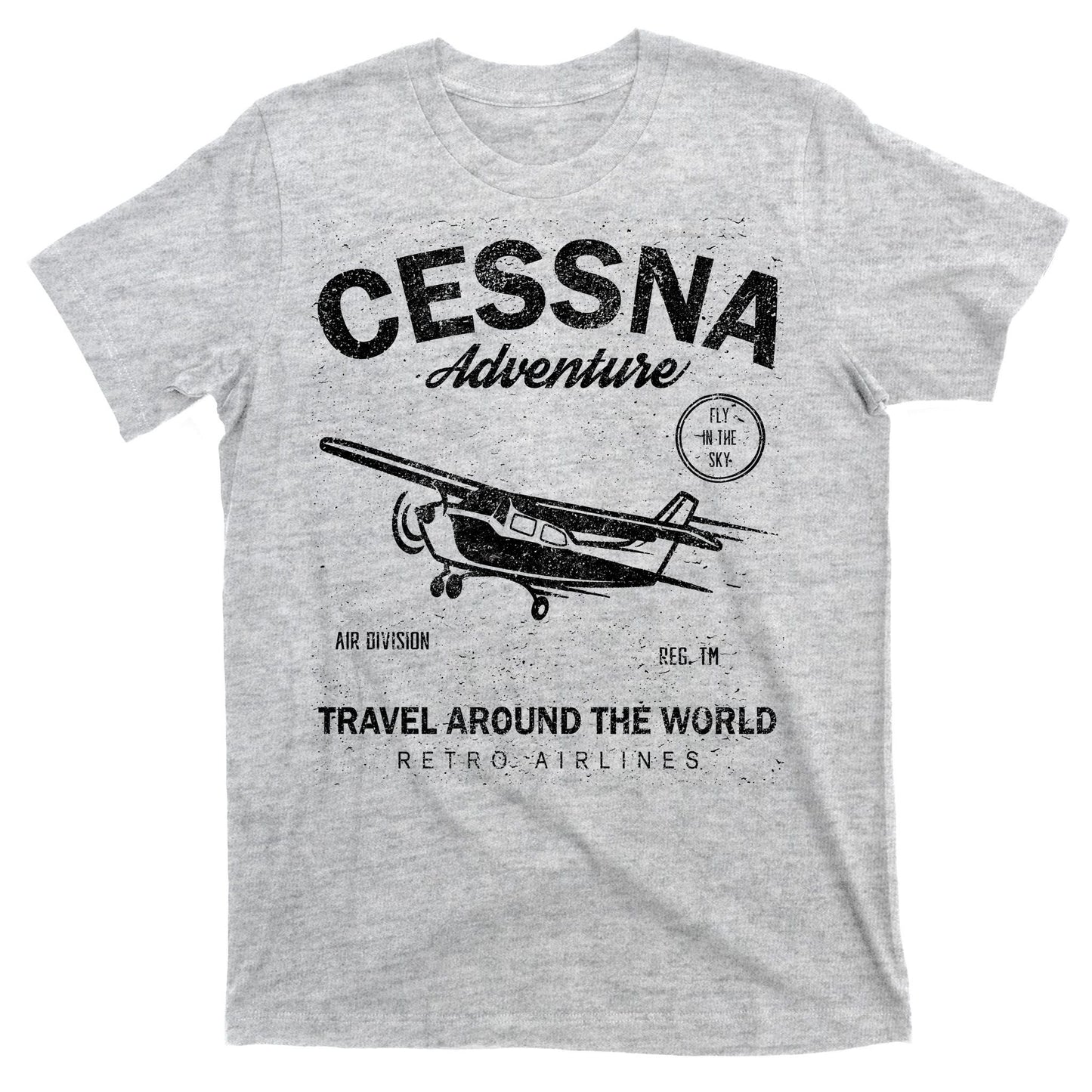 Cessna Distressed T-Shirt