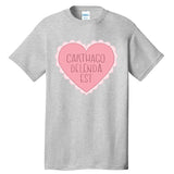 Carthago Delenda Est Valentine Tall T-Shirt