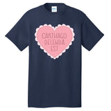 Carthago Delenda Est Valentine Tall T-Shirt