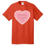 Carthago Delenda Est Valentine Tall T-Shirt