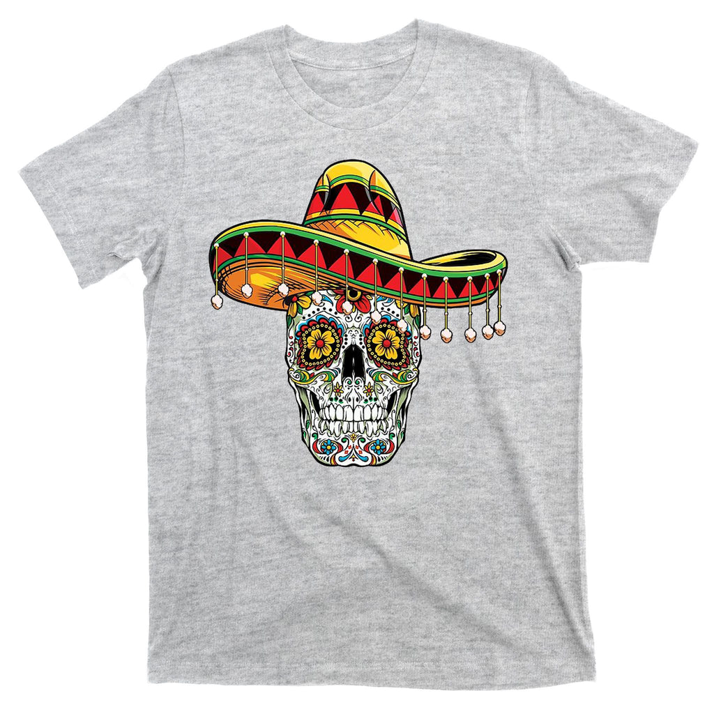 Cinco De Mayo Fiesta Skull T-Shirt