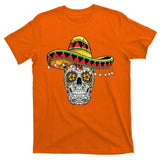 Cinco De Mayo Fiesta Skull T-Shirt