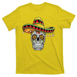 Cinco De Mayo Fiesta Skull T-Shirt
