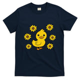 Cute Duck Summer Sunflower Kawaii Duck T-Shirt
