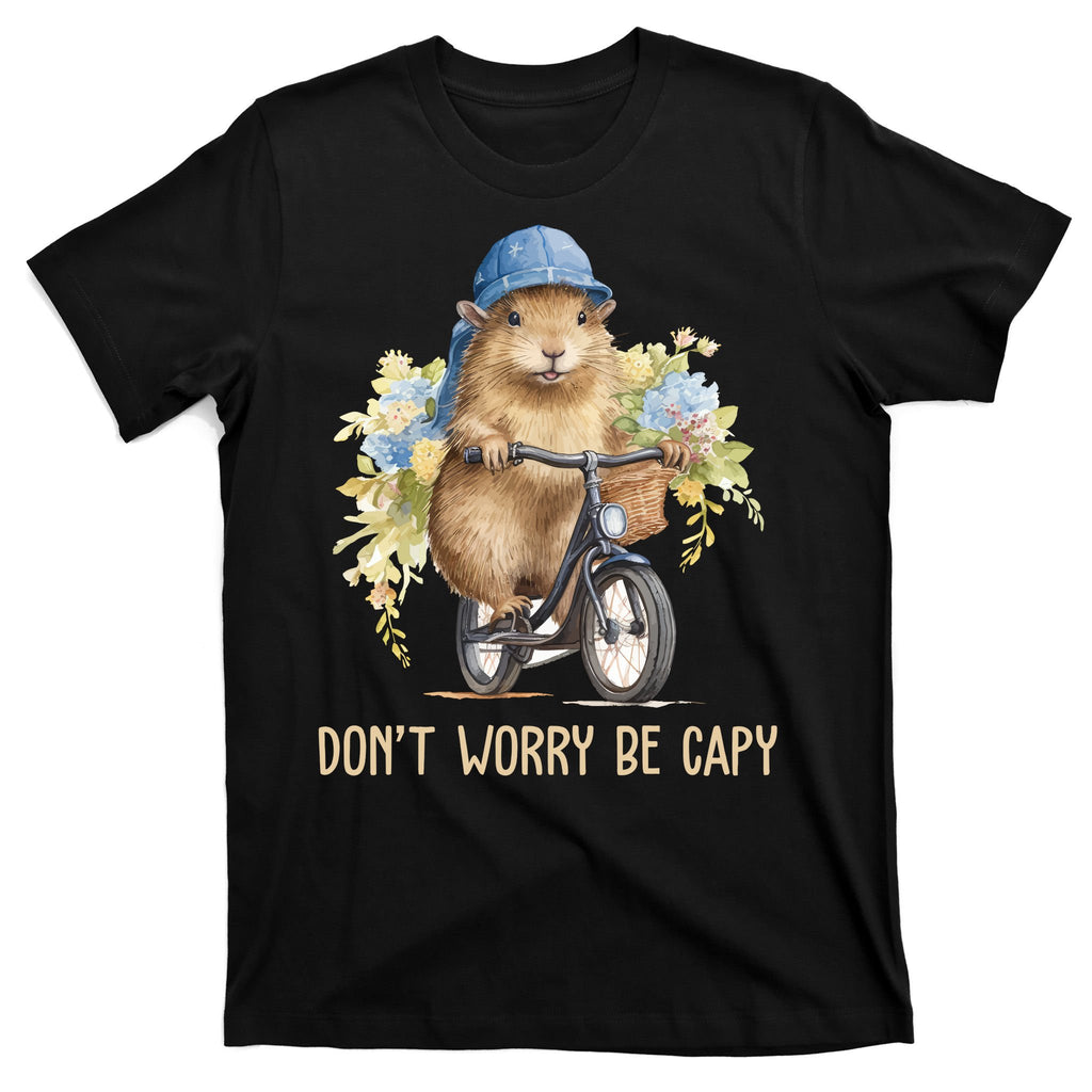 Capybara Dont Worry Be Capy T-Shirt