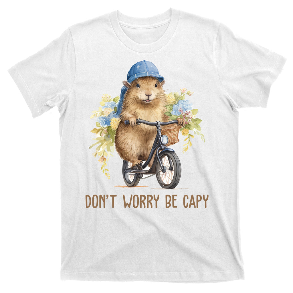 Capybara Dont Worry Be Capy T-Shirt