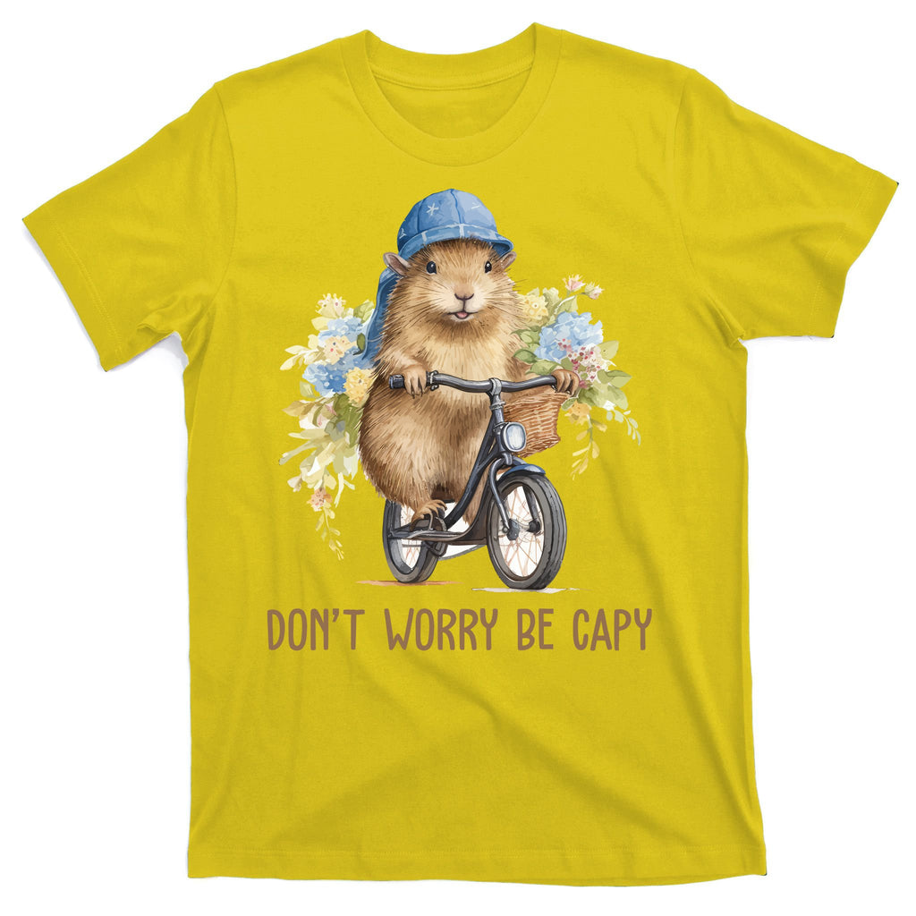 Capybara Dont Worry Be Capy T-Shirt