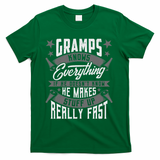 Gramps Knows Everything Funny Gramps Fathers Day Gifts T-Shirt