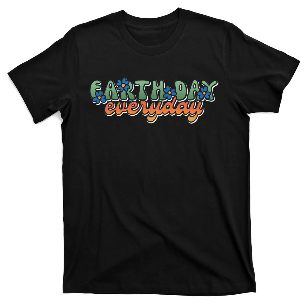 Cute Earth Day Everyday Retro T-Shirt