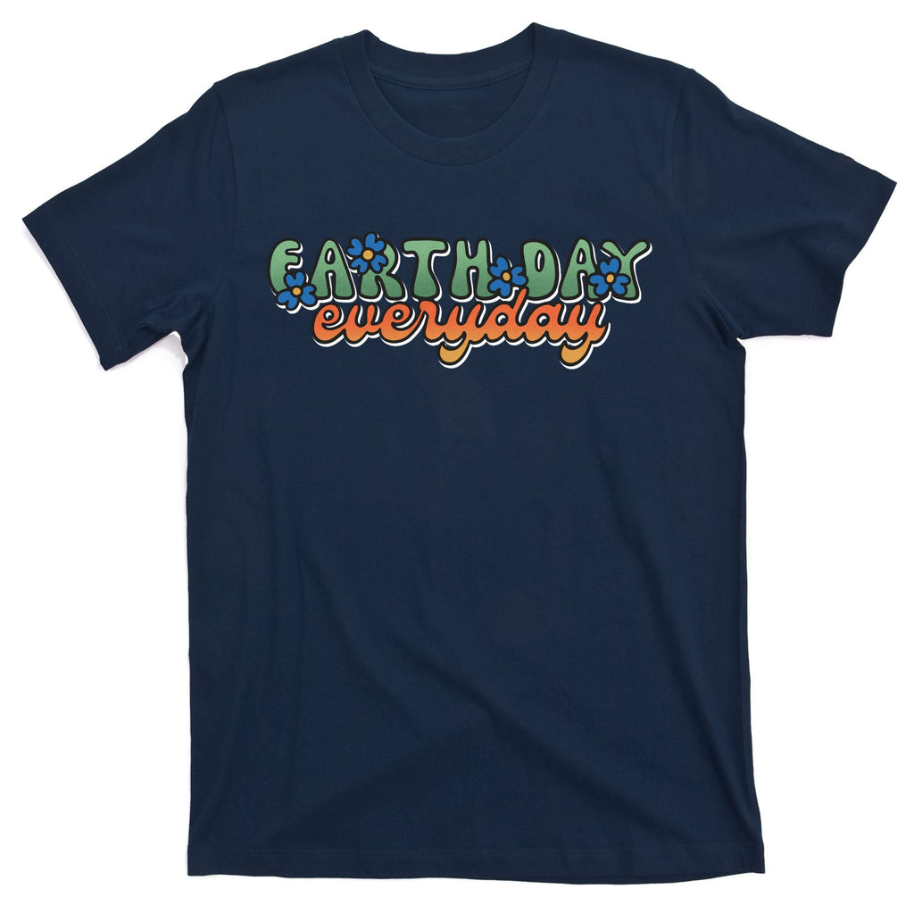 Cute Earth Day Everyday Retro T-Shirt