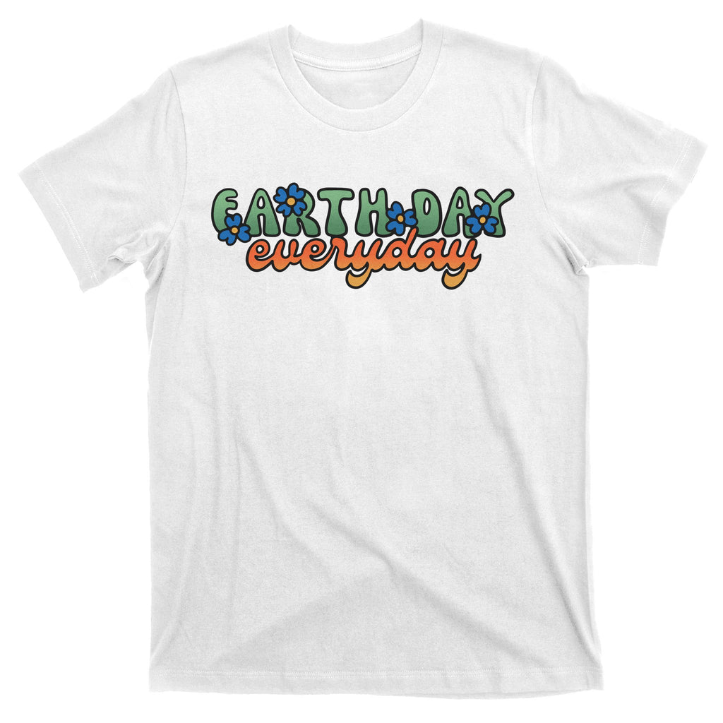 Cute Earth Day Everyday Retro T-Shirt