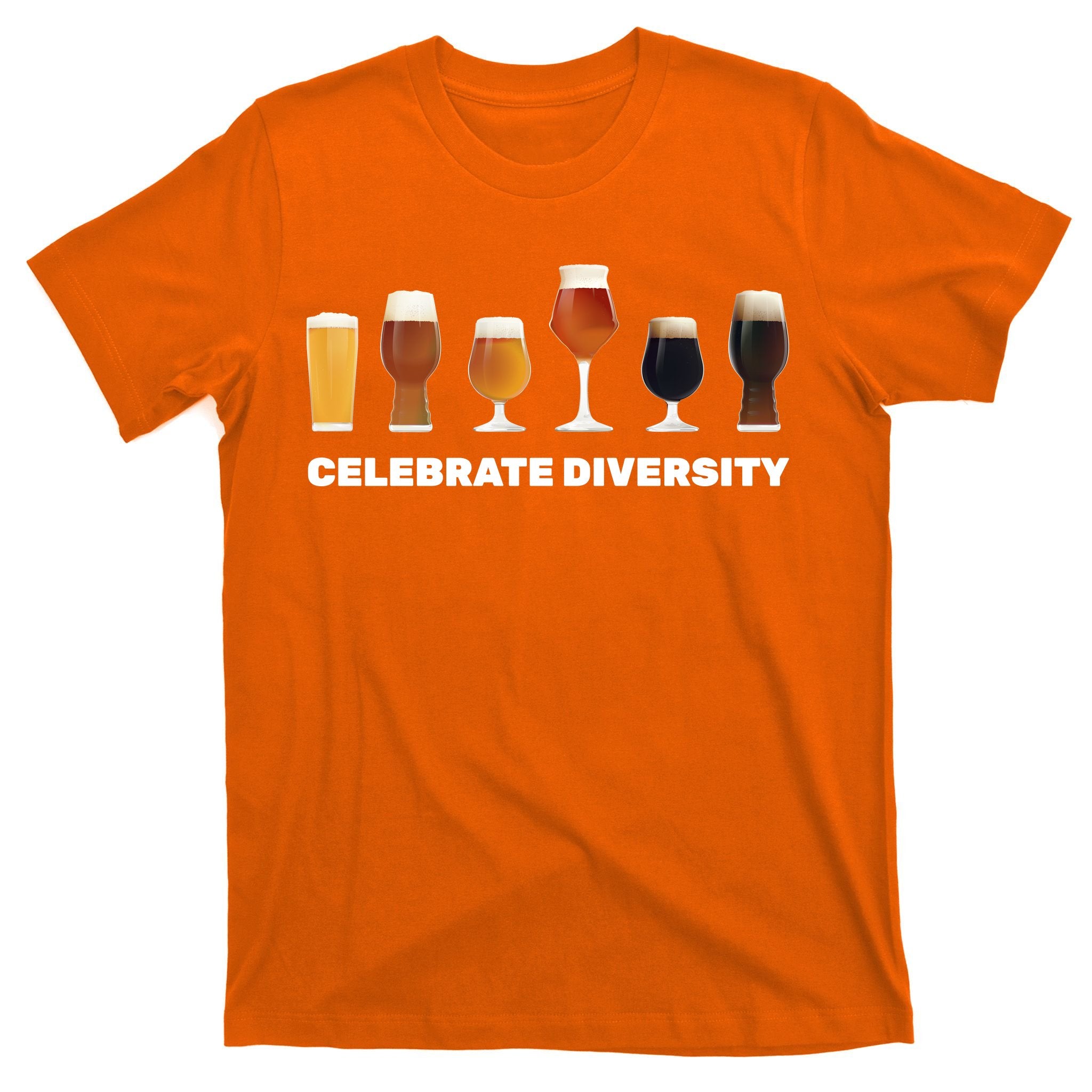 Celebrate Diversity beer Funny T-Shirt