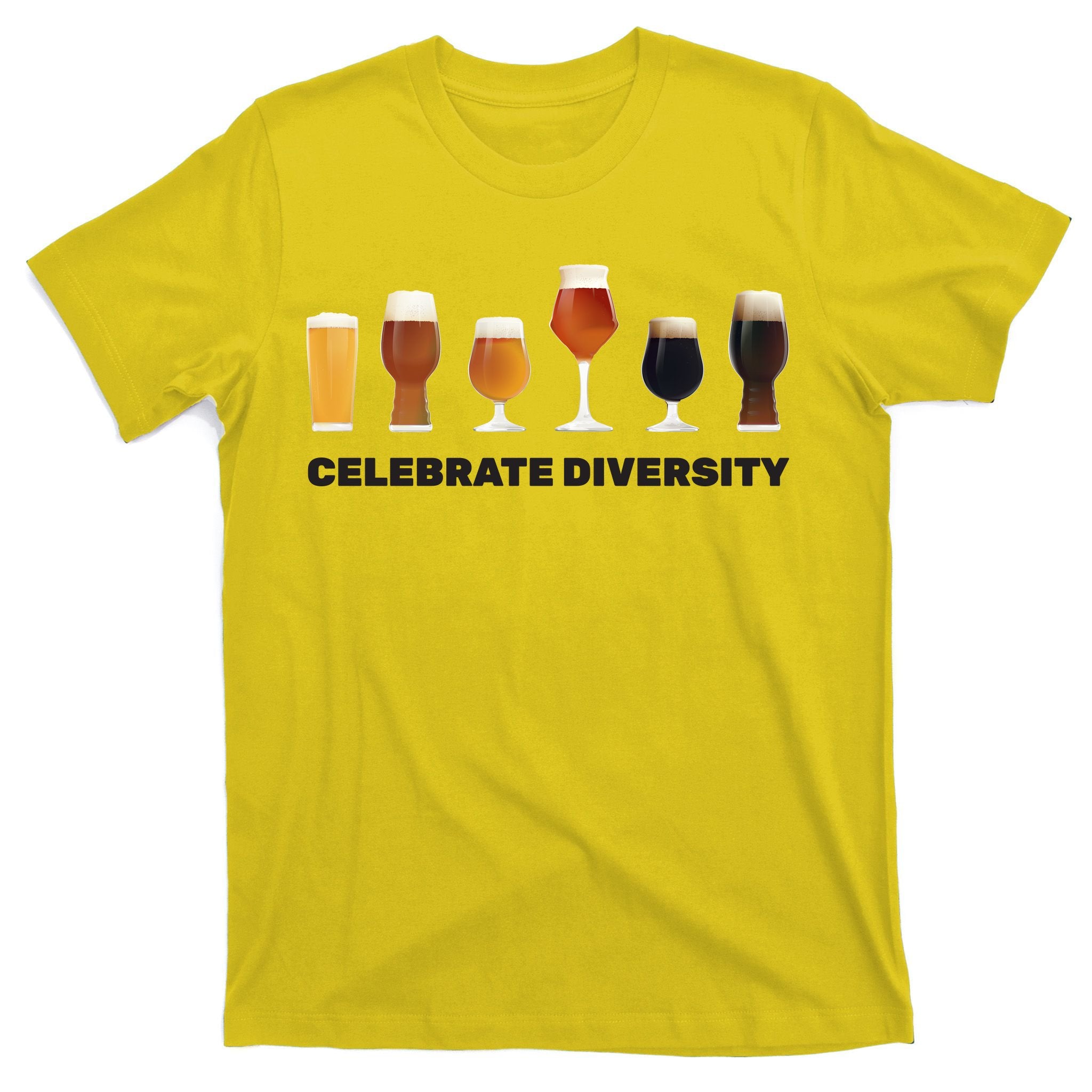 Celebrate Diversity beer Funny T-Shirt