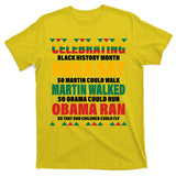 Celebrating Black History Month T-Shirt