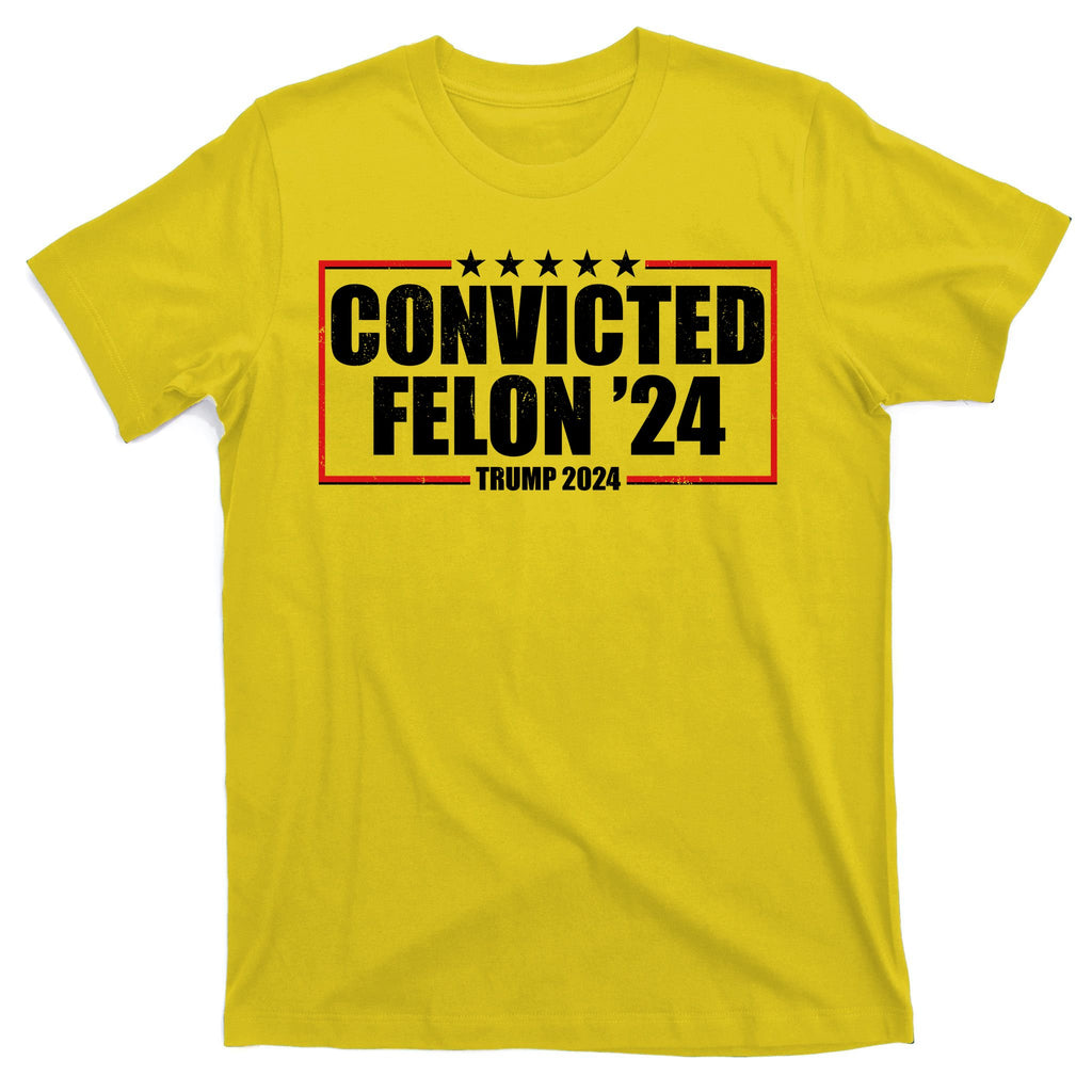 Convicted Felon 24 Trump 2024 T-Shirt