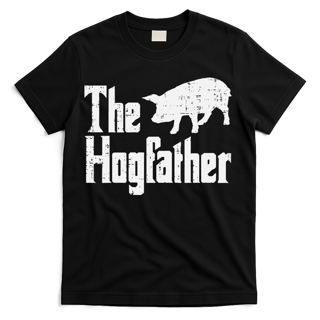 Pig The Hogfather Funny Hog Dad Fathers Day Parody Papa T-Shirt